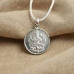 Chandra Yantra Silver Locket