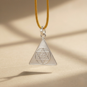 Maa Saraswati Yantra Silver Locket