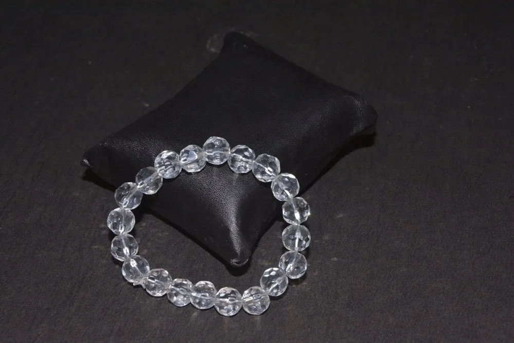 Rose Quartz Crystal Nugget Stretch Bracelet – Crystal Gemstone Shop