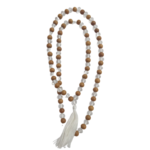 Wood Crystal Mala