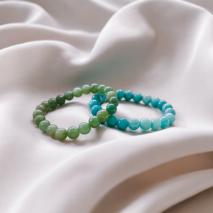 Green Jade Bracelet And Turquoise Bracelet combo