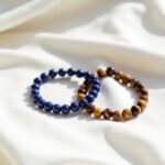 Lapis Lazuli Bracelet And Tiger Eye Bracelet Combo